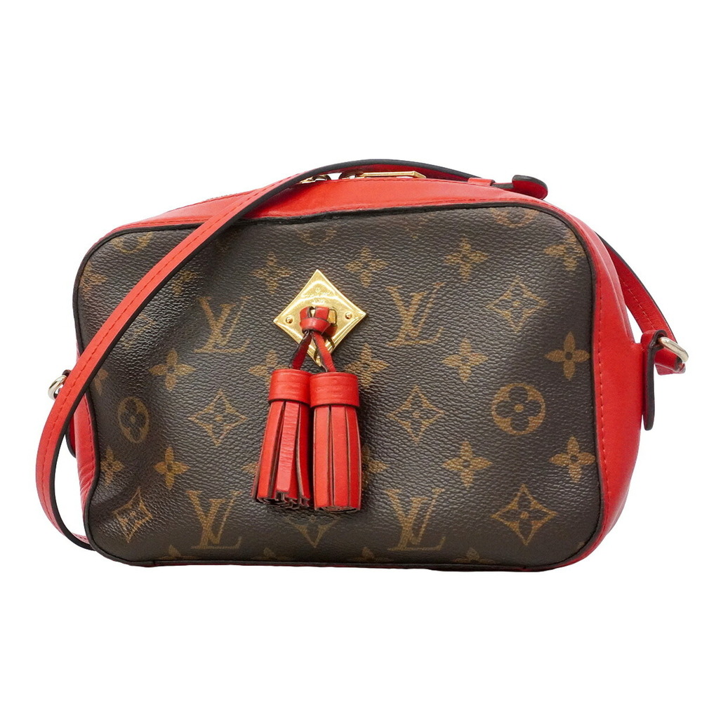 Louis Vuitton Monogram Saint-Onge Handbag M43556 Coquelicot 2-way bag for women
